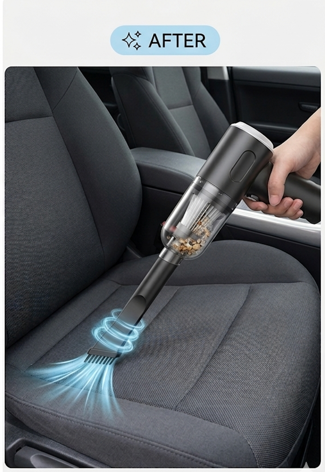 BlitzClean Pro — Pocket-Sized Power Vacuum
